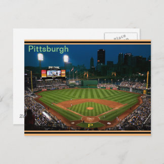 Pgh Post Card PNC Park at Night