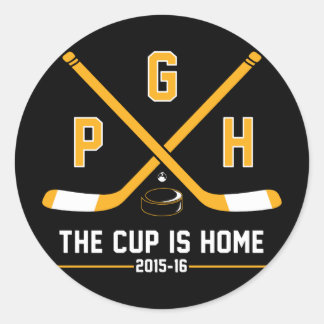 PGH - The Cup is Home Classic Round Sticker