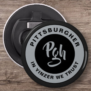 Pgh Yinzer Custom Handy Vintage Bottle Opener