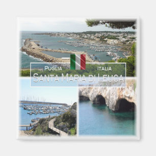 PGL003 SANTA MARIA DI LEUCA, Apulia, Fridge Magnet