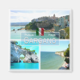 PGL011 GARGANO, Vieste, Apulia, Italy, Fridge Magnet