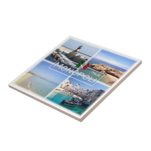 PGL019 MONOPOLI, Apulia, Itay, Tile