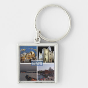 PGL023 BARI, Apulia, Italy, Europe, Key Ring
