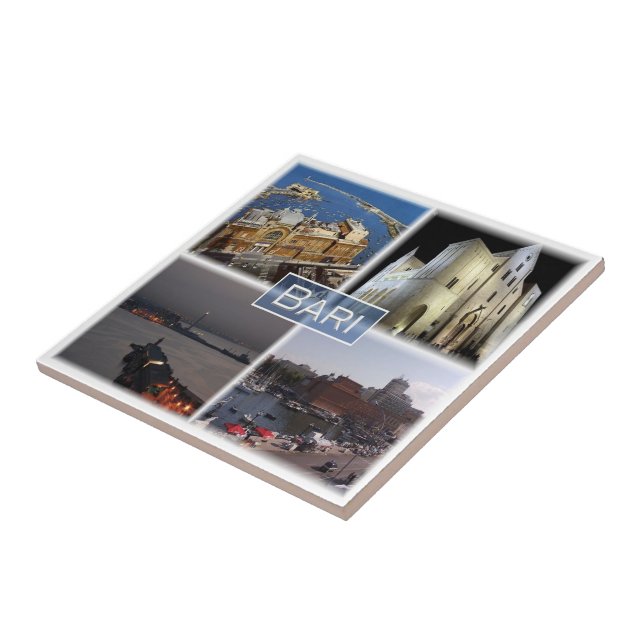 PGL023 BARI, Apulia, Italy, Europe, Tile (Side)