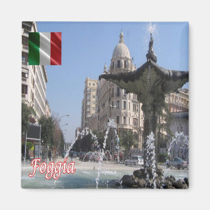 PGL035 FOGGIA, Apulia, Italy, Fridge Magnet