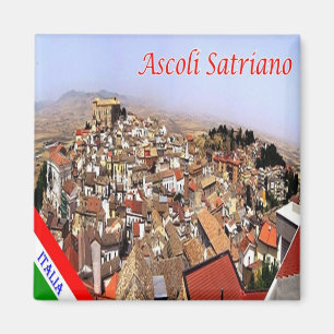 PGL040 ASCOLI SATRIANO, Apulia, Italy, Fridge Magnet