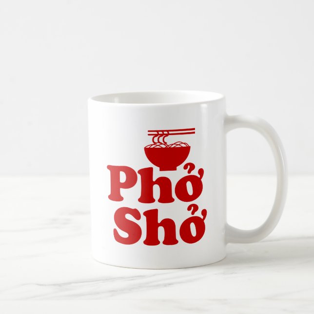 Phở Shở Coffee Mug (Right)