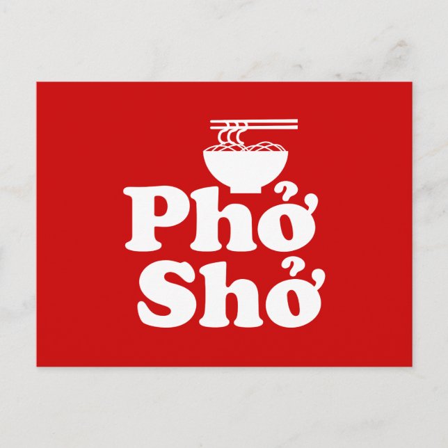 Phở Shở Postcard (Front)