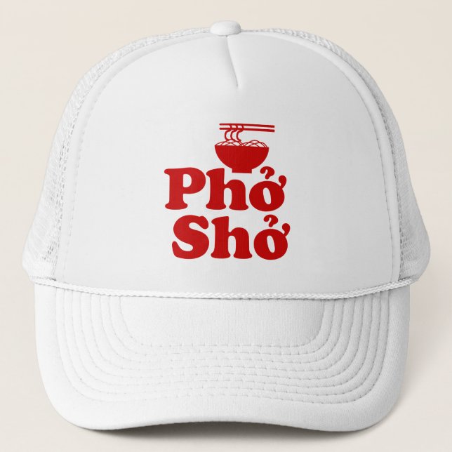 Phở Shở Trucker Hat (Front)