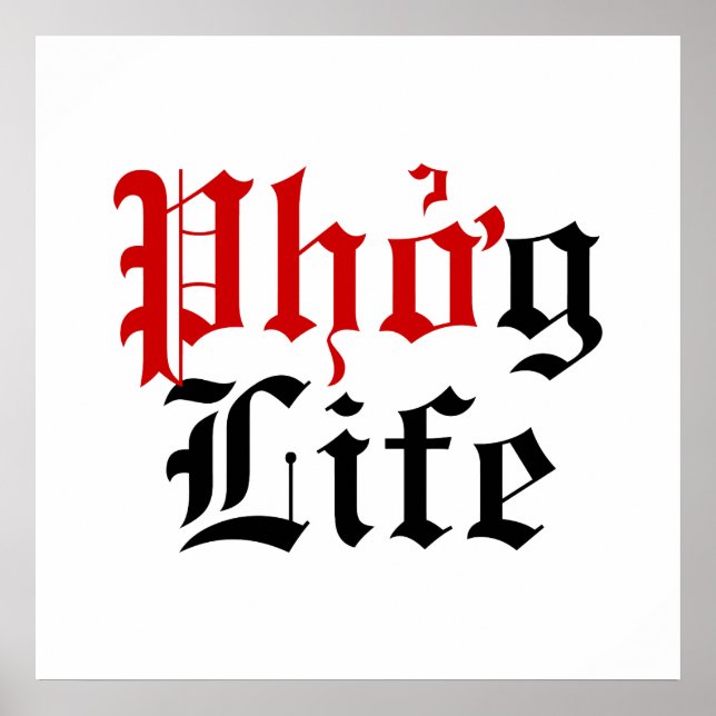 Phởg Life Poster (Front)