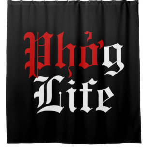 Phởg Life Shower Curtain