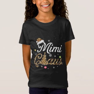 Ph Christmas Santa Matching Family Costume Mimi Cl T-Shirt