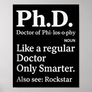 Ph.d. - Doctoral Program Student Tank Top  Poster