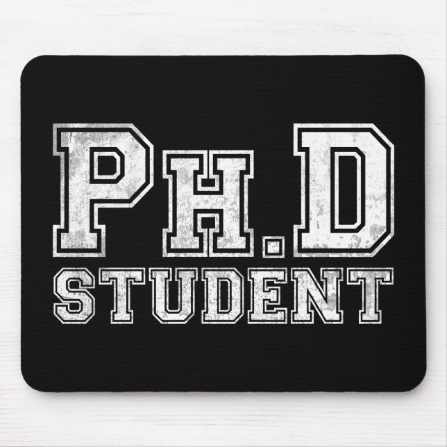 Ph.D Student Mouse Mat (Front)