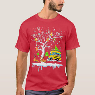 Ph Merry Christmas School Bus Driver Costume Xmas  T-Shirt