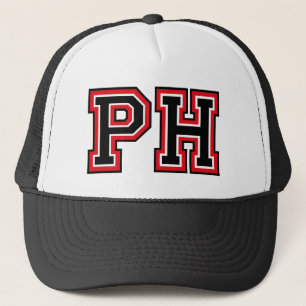 "PH" Monogram Trucker Hat