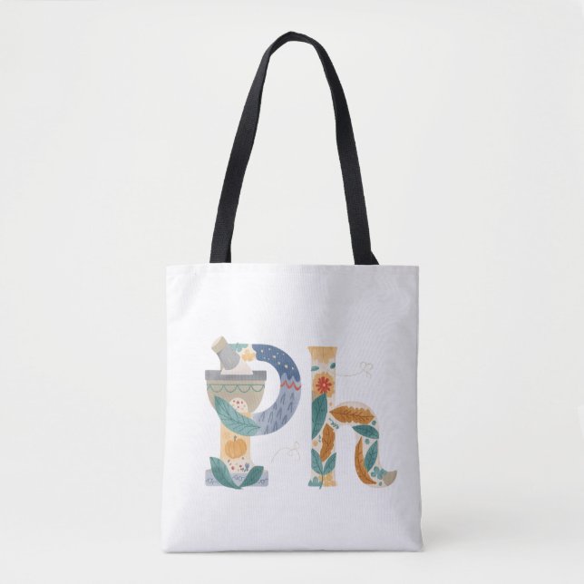 PH symbol Pharmacy Tote Bag (Front)