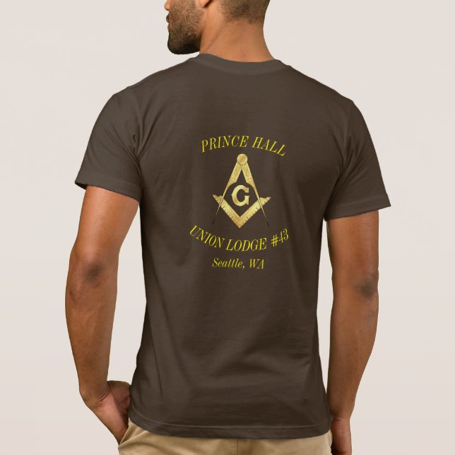 PHA Master Mason T-shirt (Back)
