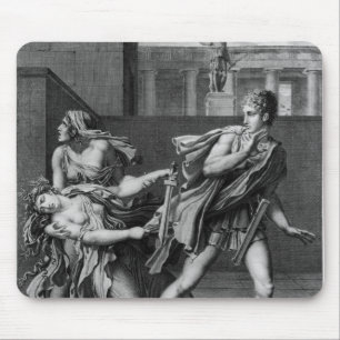 Phaedra, Oenone and Hippolytus Mouse Mat