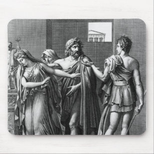 Phaedra, Theseus and Hippolytus Mouse Mat