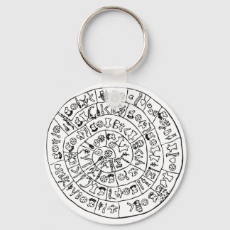Phaistos disc key ring
