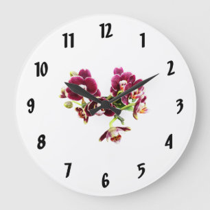 Phal. Lioulin Sparrow Large Clock