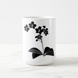  Phalaenopsis Silhouette Coffee Mug