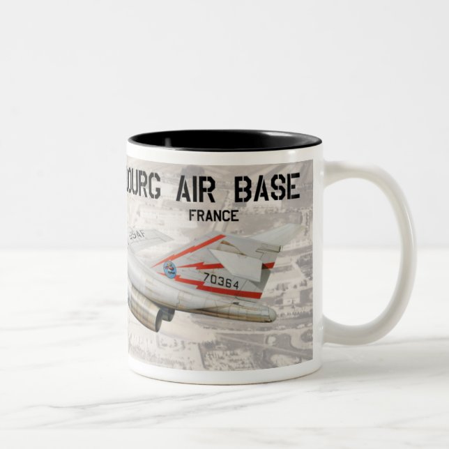 Phalsbourg Air Base (France) Two-Tone Coffee Mug (Right)
