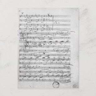 Phantasiestucke, Opus, for piano Postcard