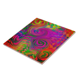 [Phantasmagoria] Warped Swirling Colors Tile