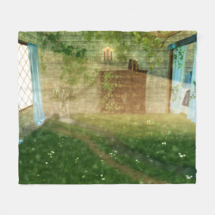 Phantastes: Into Fairy Land Fleece Blanket