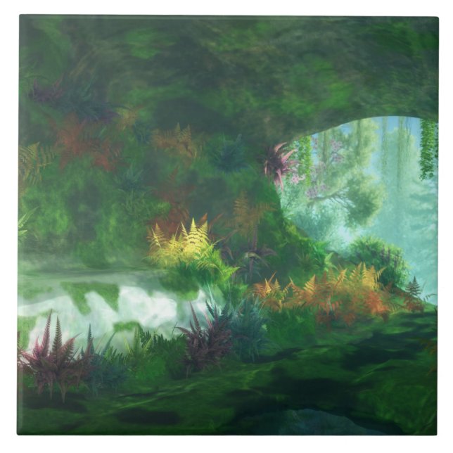 Phantastes: Lady of the Marble Tile / Trivet (Front)