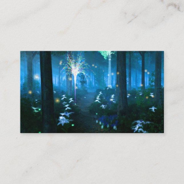 Phantastes: Night in Fairy Land Bookmarks Business Card (Front)