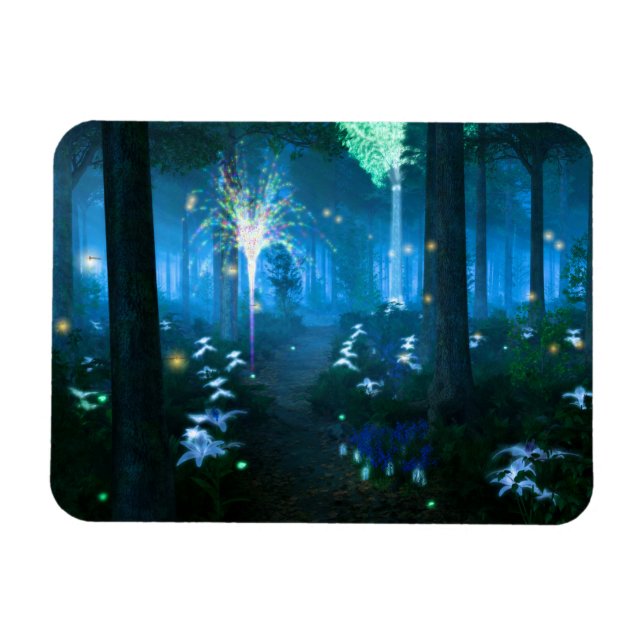 Phantastes: Night in Fairy Land Flexible Magnet (Horizontal)