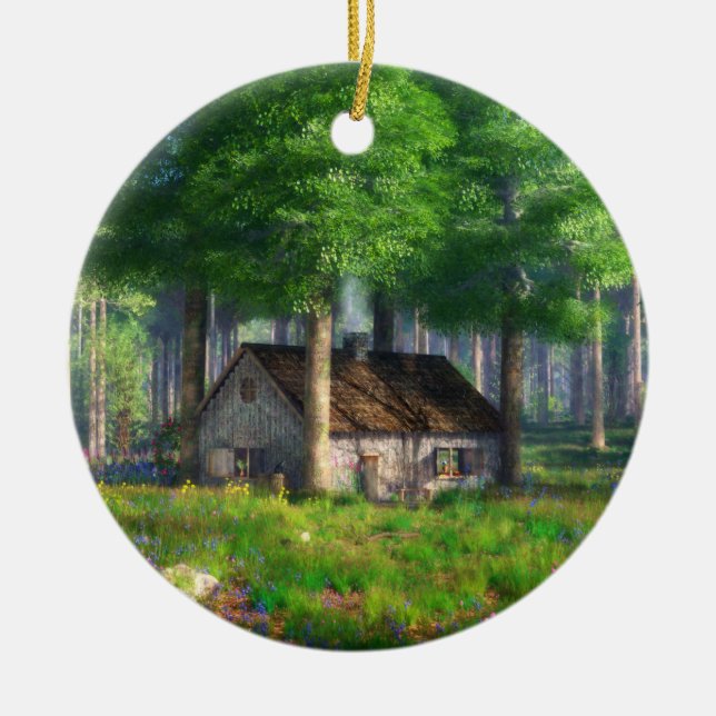 Phantastes: The Forest Cottage Ornament (Front)