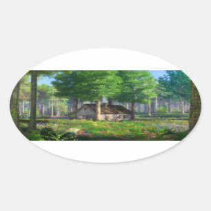 Phantastes: The Forest Cottage Stickers
