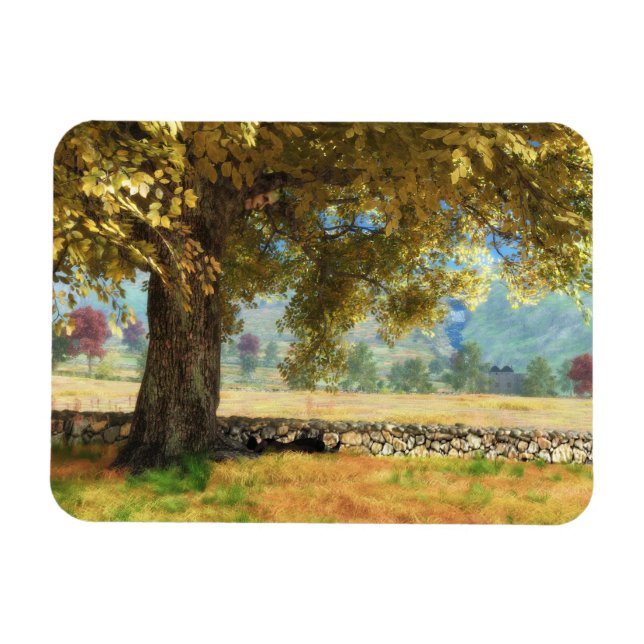 Phantastes: Under the Beech Tree Flexible Magnet (Horizontal)