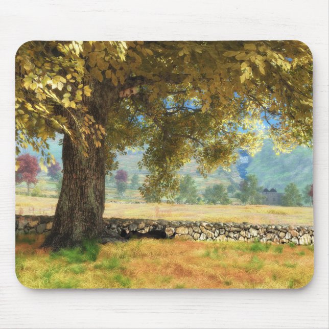 Phantastes: Under the Beech Tree Mousepad (Front)