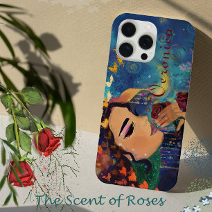 Phantasy Whimsical Vintage Inspired Art Add Name iPhone 15 Pro Max Case