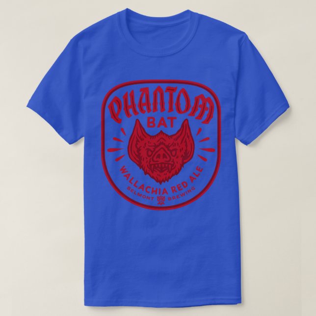 Phantom Bat Red Ale T-Shirt (Design Front)