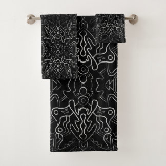 Phantom Butterfly Bath Towel Set