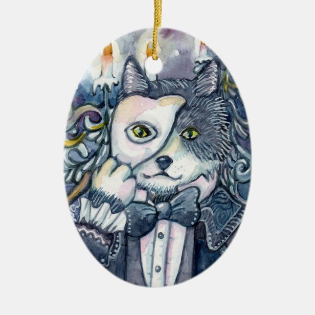 Phantom Ceramic Tree Decoration (Front)