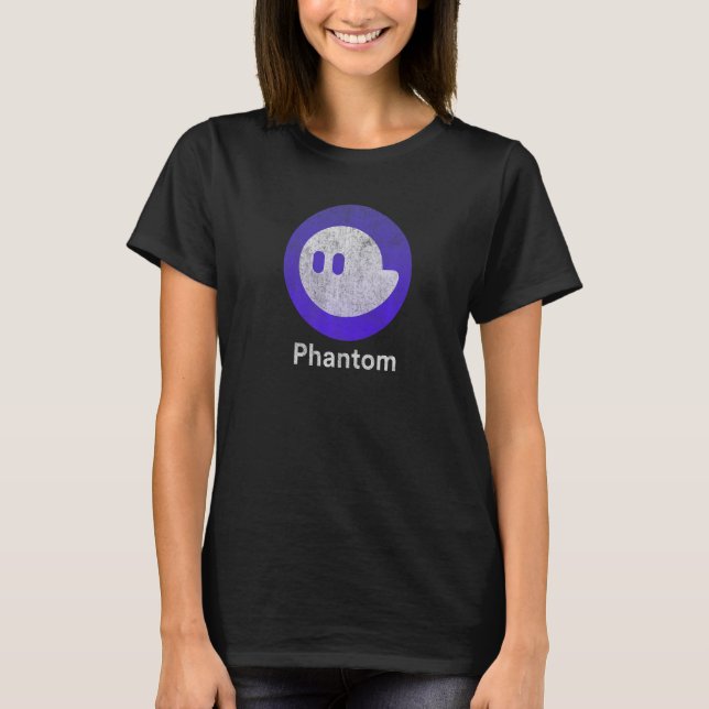 Phantom  Crypto And Nft Defi Wallet On The Solana  T-Shirt (Front)