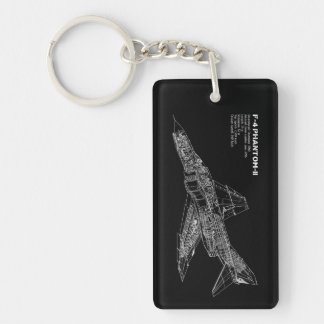 Phantom Fighter Jet (Supersonic Aircraft) Pilot Key Ring