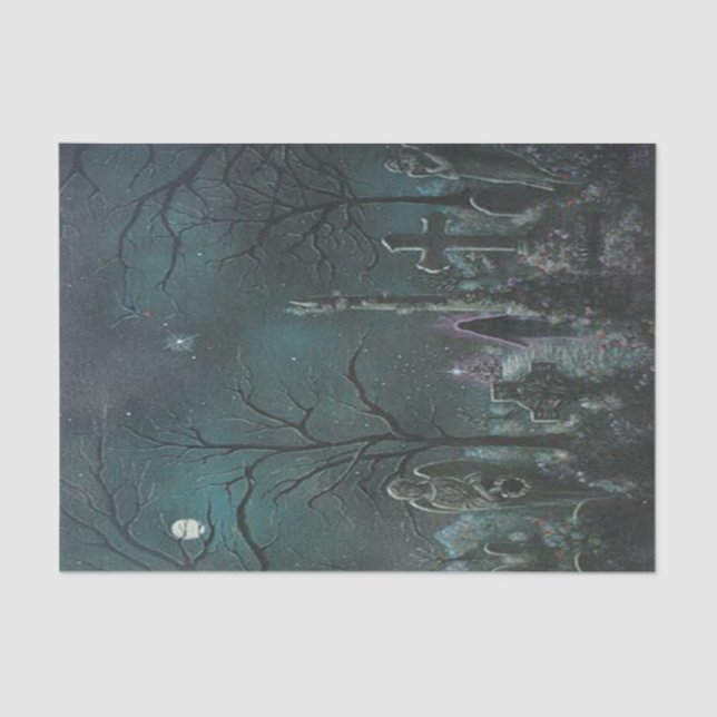 Phantom Graveyard Tissue Paper (Front)