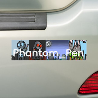 Phantom_Pen Bumper Sticker