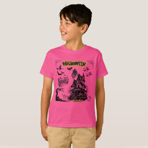 Phantom Pumpkin Kingdom hot pink T-Shirt