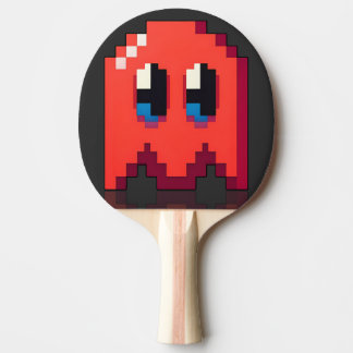 phantom red pixel art fanart PacMan Ping Pong Paddle