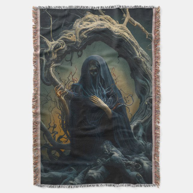 Phantom Throw Blanket (Front Vertical)