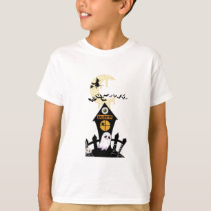 Phantom with Vampire Fangs and Flying Witch T-Shirt